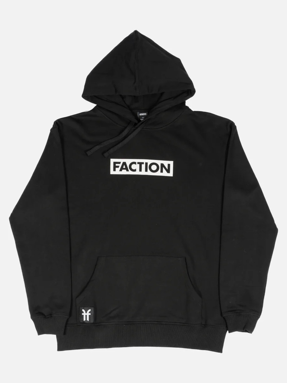 Faction Black Logo Pullover Hoodie